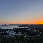 With Panoramic Sea View In Bitez Villa Bodrum
