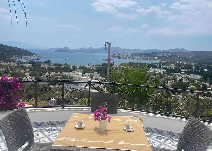 Villa With Panoramic Sea View In Bitez *