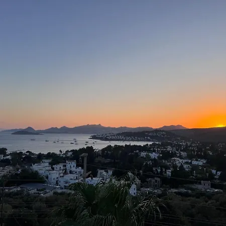 With Panoramic Sea View In Bitez Villa Bodrum