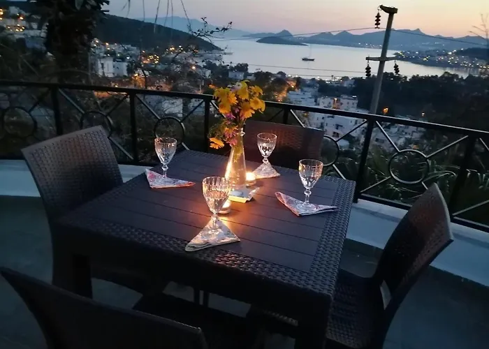 With Panoramic Sea View In Bitez Vila Bodrum