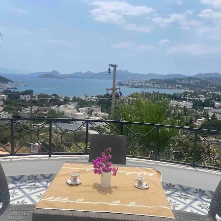 Villa With Panoramic Sea View In Bitez *