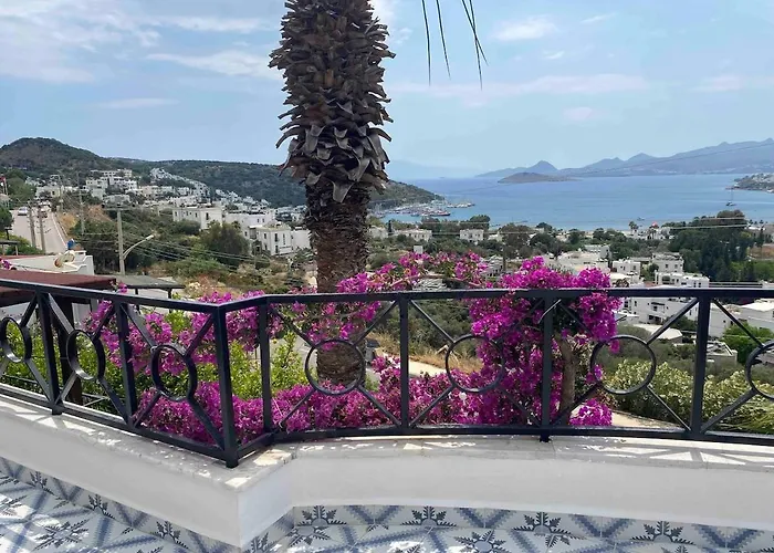 With Panoramic Sea View In Bitez Villa